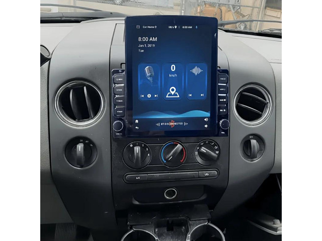 9.7 Inch Double Din Car Stereo Radio 2+32G with CarPlay 4 LED Backup Camera for Ford for F-150 2004-2008-High-Speed 2GB RAM 32GB ROM - Touchscreen...