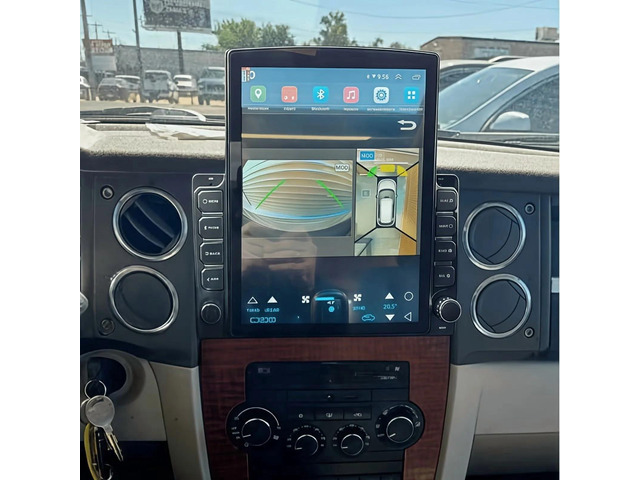 9.7 Inch Double Din Car Stereo Radio with CarPlay 4 LED Backup Camera for Jeep for Commander 2006-2010-High-Speed 2GB RAM 32GB ROM - Touchscreen...