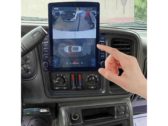 9.7 Inch Double Din Car Stereo Radio with CarPlay 4 LED Backup Camera for Chevrolet GMC/for Chevrolet 2003-2006 -High-Speed 2GB RAM 32GB ROM -...