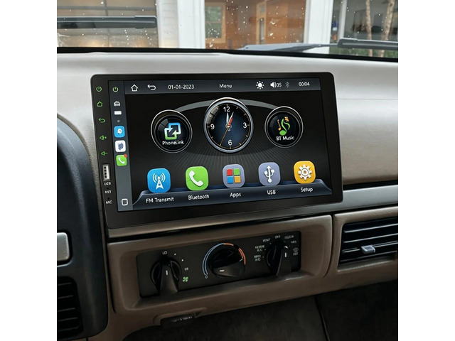 9 Inch Single Din Car Radio GPS Navigation System Backup Camera Included Fit For Ford For Ranger 1989-1994