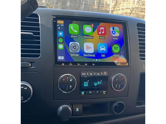 8 Inch Android Car Stereo Radio GPS Navigation for GMC Sierra 1500 / for Chevrolet Silverado 2008-2013 Bluetooth Touchscreen CarPlay-High-Speed 2GB...