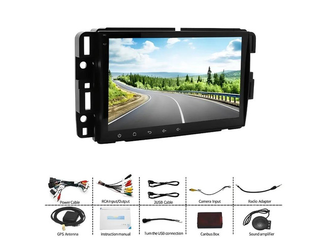 8 Inch Car GPS Navigation Radio for Pontiac for G6 2005-2010 Touchscreen Bluetooth-High-Speed 2GB RAM 32GB ROM - Touchscreen Car Player With Rear...