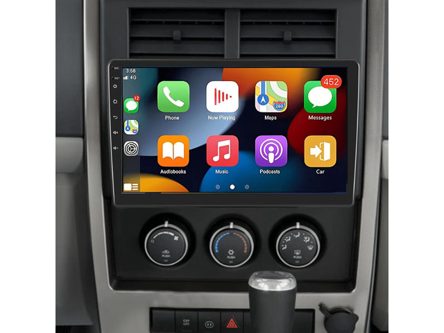 10.1' Android 13 Car Stereo for Jeep for Liberty 2002-2007-High-Speed 4GB RAM 64GB ROM - Touchscreen Car Player With Wireless, Wi-Fi, And Rear View...