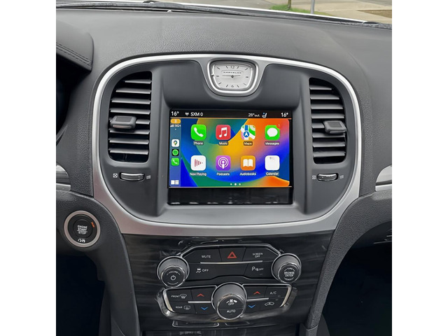 8.4 Inch Touchscreen Android 15 Car Stereo Head Unit for Chrysler 300 / 300C / 300S 2011-2023, 2GB+32GB Built-in Wireless CarPlay Android Auto GPS...