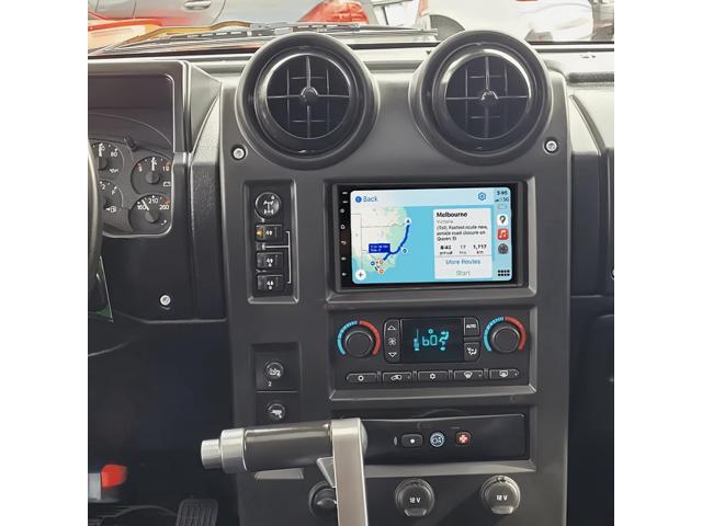 7' Android 15 Car Radio GPS Navigation Fits for Hummer H2 2003-2007 -High-Speed 2GB RAM 32GB ROM - Touchscreen Car Player With Rear View AHD Camera...