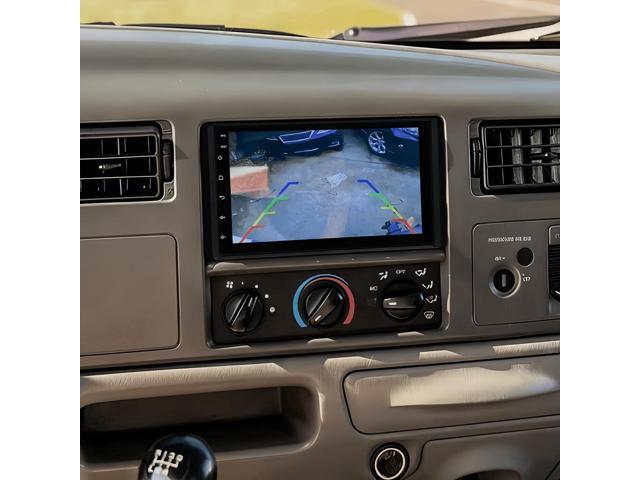 7' Android 15 Touch Screen Car Radio for Ford Excursion 2000-2005 2G+32G Wireless CarPlay Android Auto GPS Navigation AHD Backup Camera Microphone
