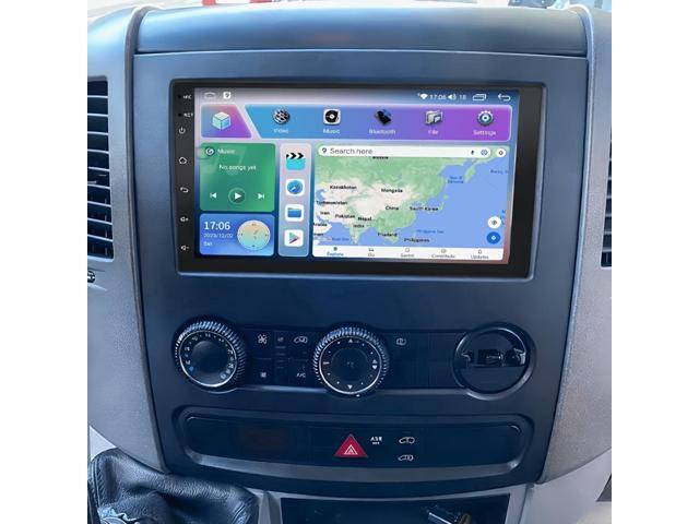 7' Android 15 Touch Screen Car Radio for Freightliner for Sprinter 2007-2018 2G+32G Wireless CarPlay Android Auto GPS Navigation AHD Backup Camera.