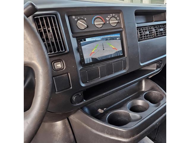 Android 15 Car Stereo for GMC Savana 1500 2500 2003-2006 2G+32G Wireless CarPlay Android Auto GPS Navigation Head Unit with AHD Camera & Mic