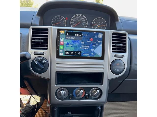 Android 15 Car Stereo for Nissan Xtrail T31 2007-2013 2G+32G Wireless CarPlay Android Auto GPS Navigation Head Unit with AHD Camera & Mic
