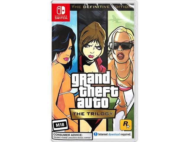 Grand Theft Auto: The Trilogy - The Definitive Edition (Region Free) - Nintendo Switch