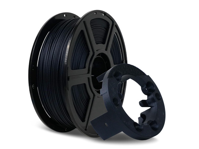 Carbon Fiber PLA Filament 1.75mm Midnight Blue, Reinforced 3D Printer Filament 1kg, Lightweight & High-Strength PLA-CF Filament, Strong & Easy to...