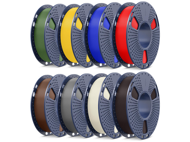 250g PLA Filament Bundle 1.75mm, Multicolor 3D Printer Filament