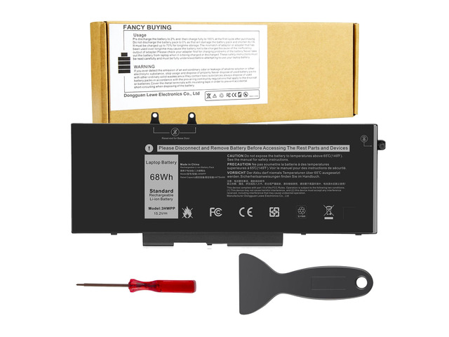 3HWPP Laptop Battery for Dell Latitude 5401 5410 5411 5501 5510 5511 Precision 3541 3551 INSPIRON 7706 2-in-1 INSPIRON 17 7500/7506 2-in-1 03HWPP...