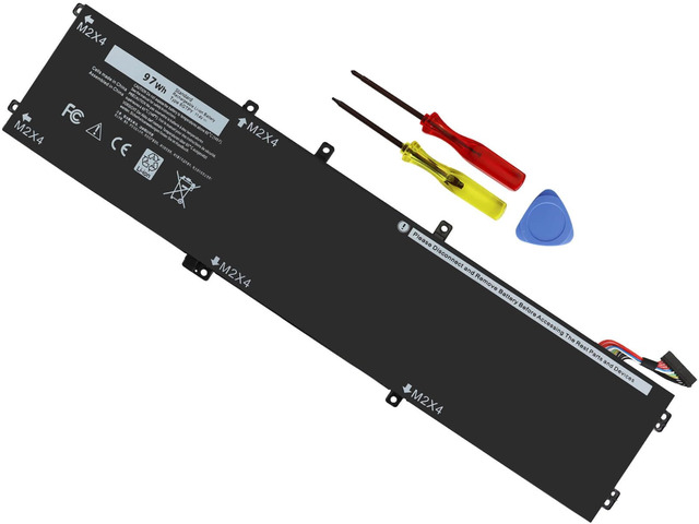 97Wh 6GTPY Battery for Dell XPS 15 9560 9570 9550 7590 Precision 5510 5520 5530 5540 Vostro 7500 7590 Series 4GVGH GPM03 1P6KD 5XJ28 M2X4 P56F...
