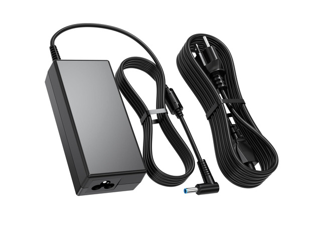 65W/45W Compatible with HP Laptop Charger Smart Blue Tip Power Adapter Cord Short-circuit Protection (4.5x3.0mm)