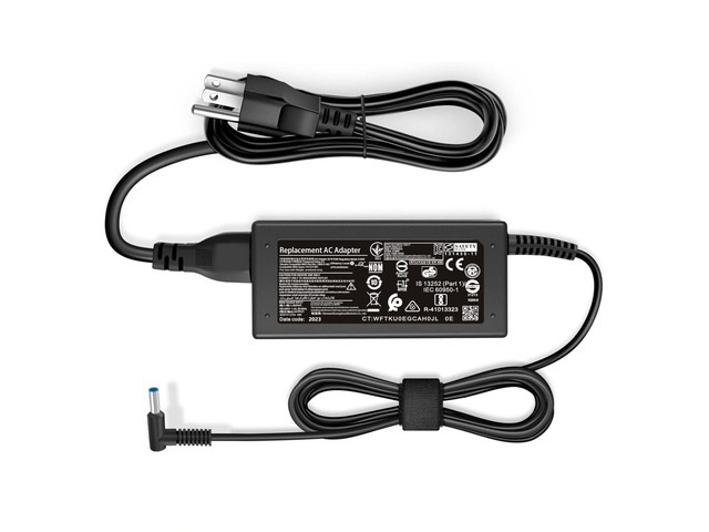 45W Charger Compatible with HP Notebook 15 HP Pavilion 14 TPN-LA15 TPN-CA14 r-41013153 L25296-002 L25296-001 L25296-003 741727-001 L25296-011...