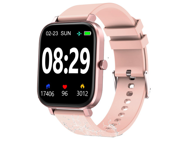 Smart Watch for Women Fitness Tracker Watch for Android/iOS Phones, Activity Trackers and Smartwatches with Heart Rate/Sleep Monitor, Step Counter,...