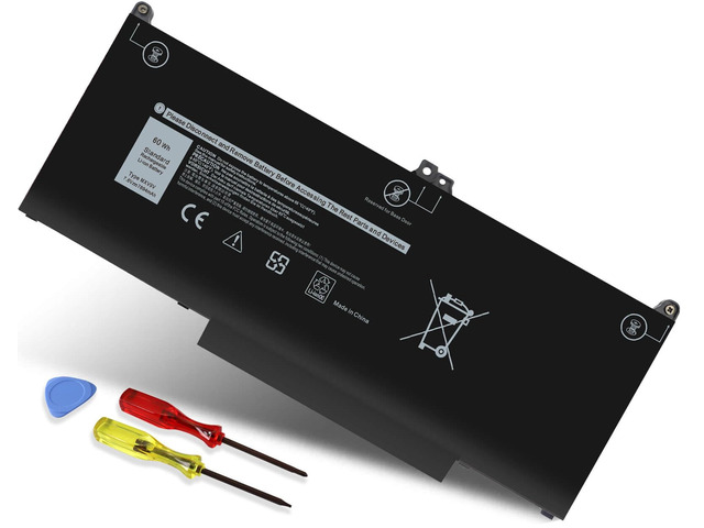 MXV9V Battery for Dell Latitude 5300 5310 7300 7400 E5300 E5310 E7300 E7400 Latitude 5300 5310 2-in-1,for dell inspiron 7300/7306 2-in-1 Black...