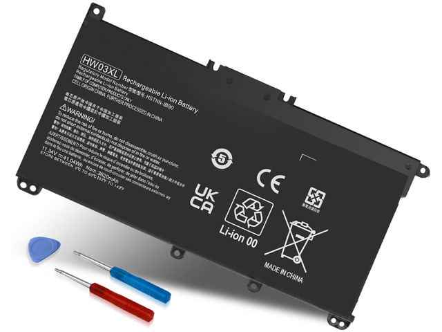 41.04Wh HW03XL Battery for HP L97300-005, Replacement for HP Pavilion 15-EG 15-EH 17-CN 17-CP 15-eg0xxx 15t-eg000 15-eg0053cl 15-eh0050wm 17-cn0xxx...