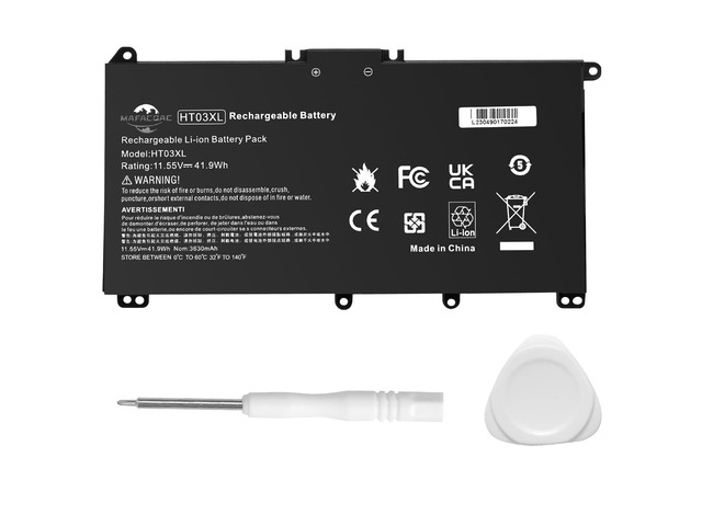 HT03XL Battery for HP L11119-855: HTO3XL Laptop Battery Replacement for HP Pavilion 15 15-DA0002DX 15-CS3073CL 15-DY1023DX 14M-DH1003DX 14-DF0023CL