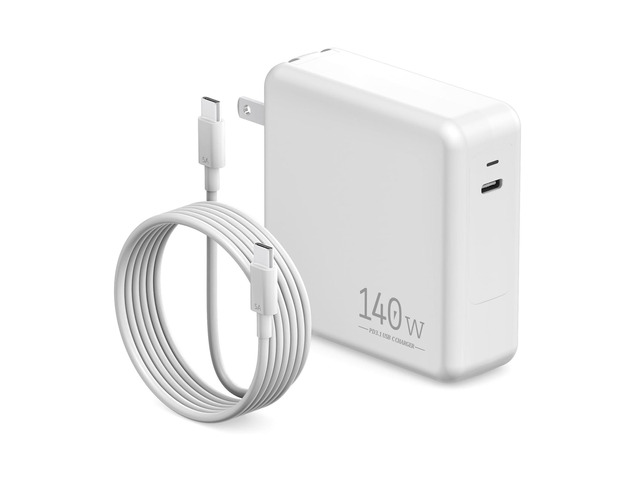 Compatible with MacBook Pro Charger 140W USB C Fast Charger Adapter for Mac Pro/Air M2 M3 M4 M5 16, 15, 14, 13 Inch iPad Pro iPhone Samsung...