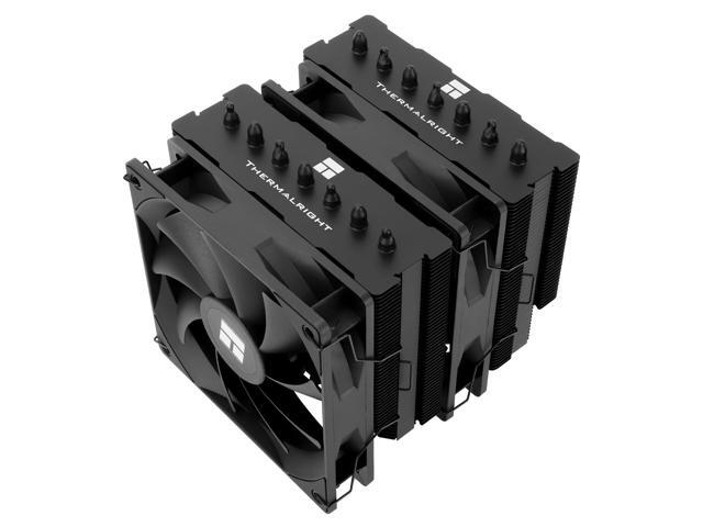 Thermalright Phantom Spirit 120 SE Black CPU Cooler,Dual TL-C12B V2 PWM Fans and Double Towers, 7 Heat Pipes Heatsink Cooler,for AM4/AM5 & Intel...