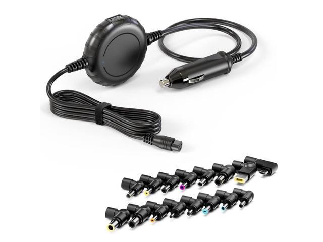 100W 90W 65W USB C Universal Laptop Car Charger with 16 Tips for HP Dell Asus Lenovo Samsung MacBook Pro Air Google Chromebook Ultrabook Notebook...