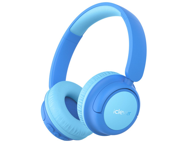BTH22 Kids Bluetooth Headphones for Toddler Travel, 60H Play Time SafeSound Tech3.0, Stereo Sound, USB C Fast Charging, AUX Cable, Kids Wireless...