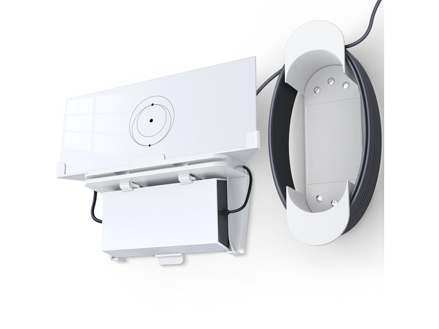 Starlink Gen 3 Router Mount 2 in 1, with Cable Caddy, Starlink Standard V3 Mesh Router and Star Link Gen 3 Power Supply Mounting Kit, Wall Holder...