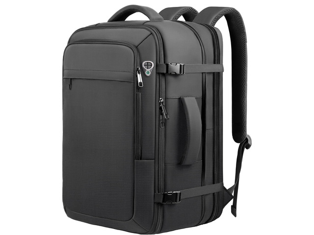 Carry on Backpack, Travel Friendly, Fits with 17.3 Laptop, Black Extra Large 40L-50L Travel Backpack TSA Approved, Water Resistant Bag,...