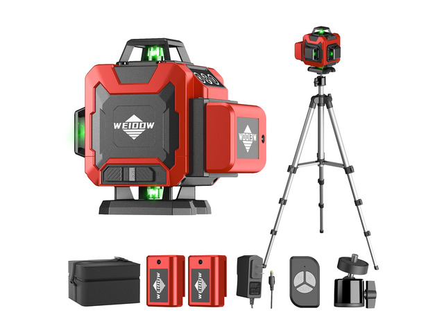 Laser Level 360° Green Cross Line Self Leveling Laser Measuring Tool