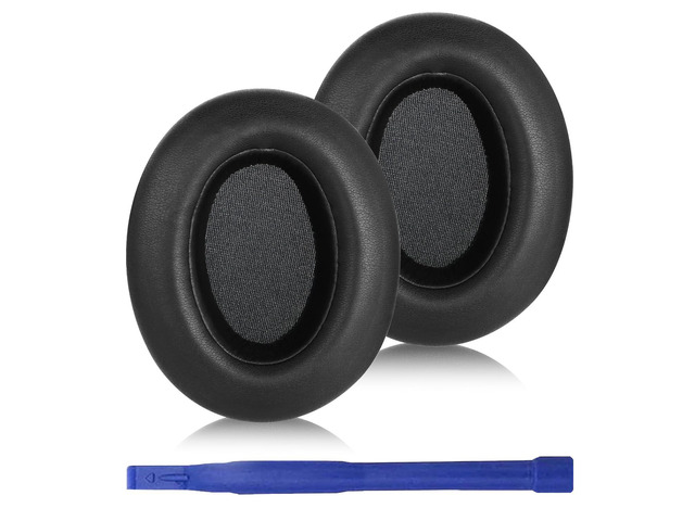 Replacement Ear Pads for Sony WH-XB910N Headphones - Black Softer Protein Leather & High-Density Memory Foam Earpads for Sony YY2951, Added...