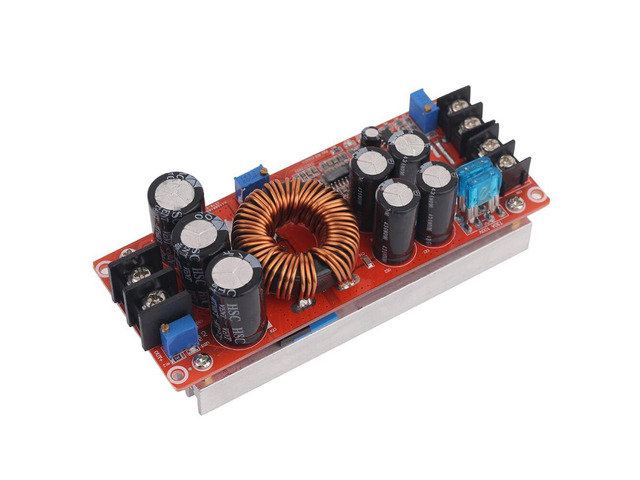 1200W 20A DC Converter Boost Car Step-up Power Supply Module Adjustable Voltage Converter 8-60V to 12-83V