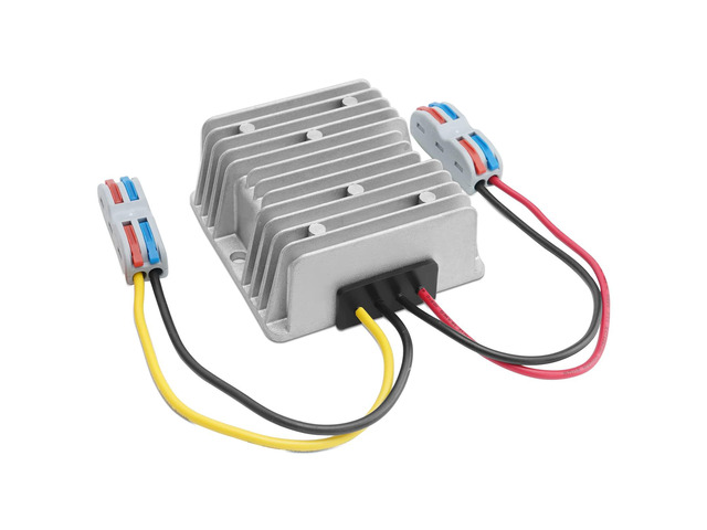 DC 36V/48V Step Down to 12V 20A 240W Buck Converter Regulator Power Supply Module Buck Transformer, Waterproof Voltage Reducer for Golf Cart,...