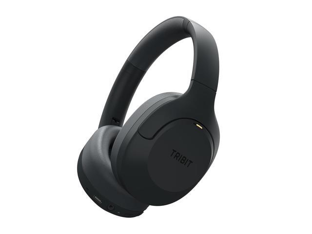 QuietPlus 81 Wireless Over-Ear Headphones, 110H Playtime, Black Noise Cancelling, Bluetooth 6.0, 6 EQ Modes via App, Deep Bass, Headset,...
