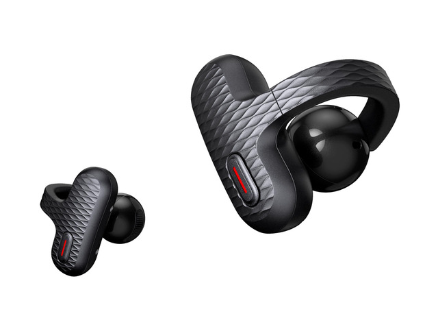 Up Bluetooth Headphones, Open Ear Earbuds, IPX4 Water-Resistant Wireless Earbuds with Easy Touch, Sweatproof, AI Noise Reduction, Compatible with...