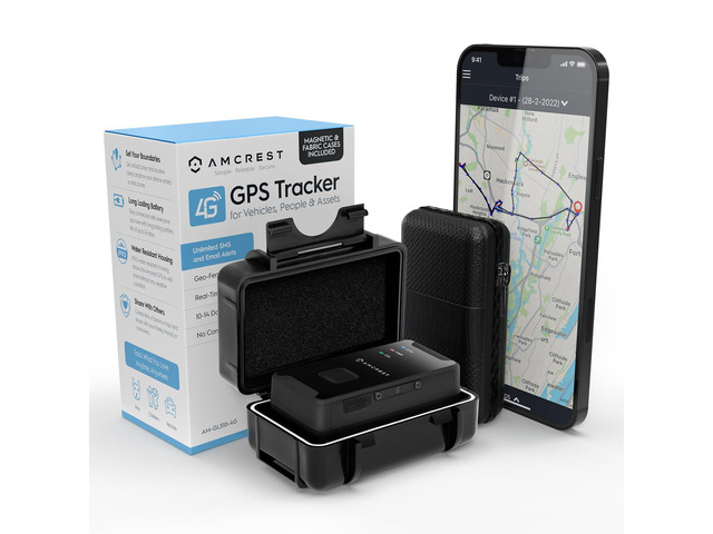 GPS GL300 GPS Tracker for Vehicles (4G LTE) - Portable Mini Hidden Real-Time GPS Tracking Device for Vehicles, Cars, Kids, Pets, Assets,...
