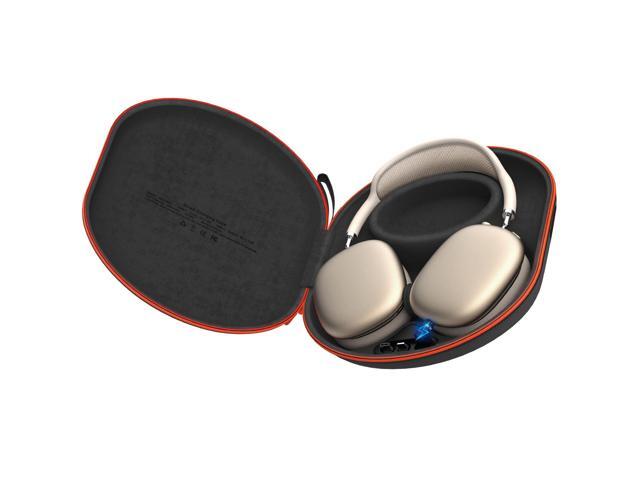 TOPWOLF Charging Case for AirPods Max with Battery & Sleep Mode - Hard Shell Travel Carrying Case, External Power Bank for AirPods Max