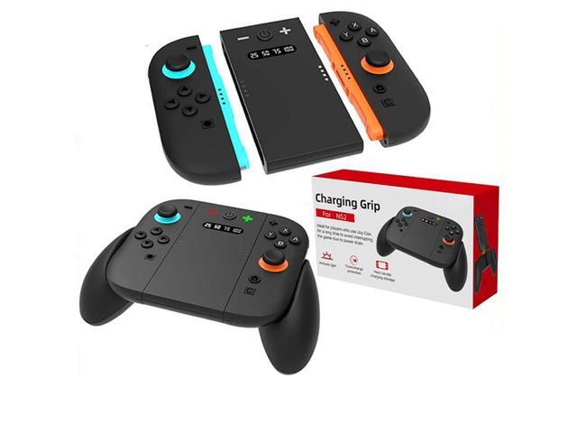 TOPWOLF Joycon 2 Charger Grip for Nintendo Switch 2 Accessories, Switch 2 Joycon Controller Comfort Charging Grips with LED Indicator (Detachable...