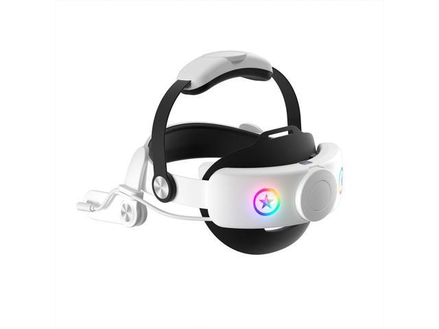 Meta Quest 3 Headband with Dual Knobs for Adjustment, Elite Oculus Quest 3 Fast Charging Headband 22.5W 10000mAh VR Accessories