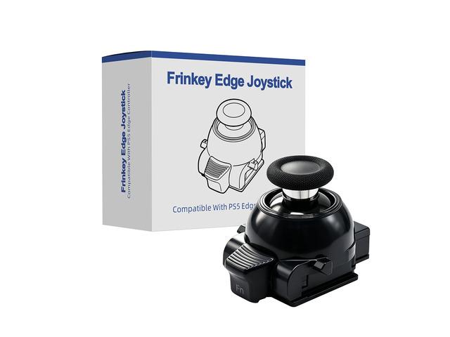 TOPWOLF TMR Hall Effect Joystick Replacement for PS5 Edge Controller, Fixed 76gf & Adjustable 30-80gf Damping Modules, Anti-Slip Texture, Quick...