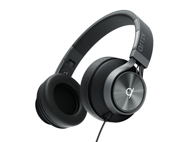 Over Ear Headphones Wired with Mic, Corded Head Phones (3.5mm Jack) Compatible with Laptop, Computer / PC, Macbook, MP3 Player, Car / In-Flight...