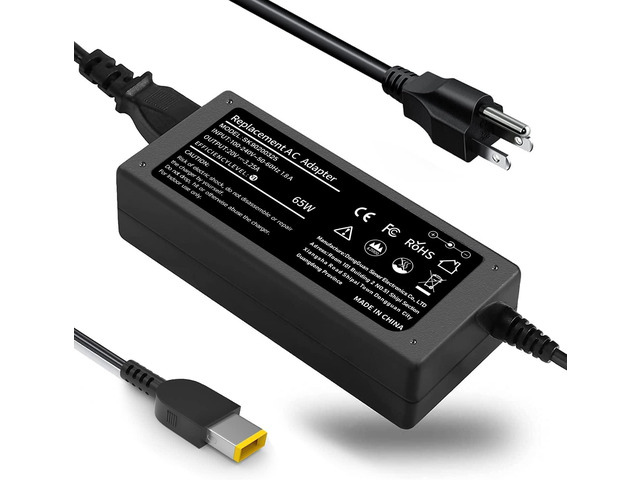 65W Laptop Charger Compatible with Lenovo Thinkpad T460 T470 T470S T430 T440 T440S T440P T450 T460S T560 E440 E450 E550 E560 G50 G50-45 G50-70 Z50...
