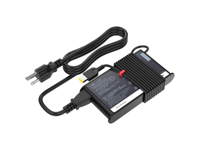 Slim 170W Charger Fit for Lenovo Legion Slim 5 5i Yoga Pro 9i Lenovo ThinkPad P1 P16 IdeaPad Pro 5 Lenovo LOQ ADL170SCC3A 4X20S56697-20V 8.5A ac...