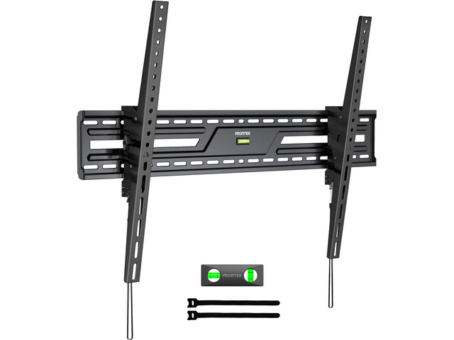 Heavy Duty Tilting TV Wall Mount for 50-100 Inch TVs up to 220lbs 4X Safety Tested, 15Â° Tilt, Fits 16/18/24' Wood Studs, Max VESA 900x600mm,...