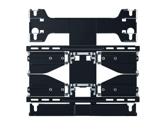 Full Motion Slim TV Wall Mount, Fits 55- 65 TVs, Minimizes TV-to-Wall Gap, Adjustable Left and Right, Tilt and Swivel, VESA 200x200-300x200, Black...