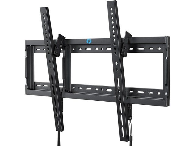 Tilt TV Wall Mount Bracket Low Profile for Most 37-90 Inch LED LCD OLED Plasma Flat Curved TVs, Large Tilting Mount Fits 16'-24' Wood Studs Max...