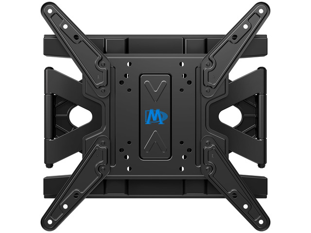 Ultra Slim Full Motion TV Wall Mount, Low Profile Articulating TV Mount for 26 to 75 Inch TVs - Smooth Extension, Swivel, Tilt, Fits 16' Studs, Max...