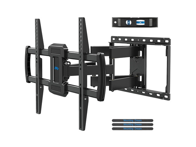 TV Wall Mount UL Listed for 42-90 Inch Flat Screen TV Full Motion Mount Bracket Swivel Articulating Arms, Max VESA 600x400mm and 100 LBS, Fits 16...
