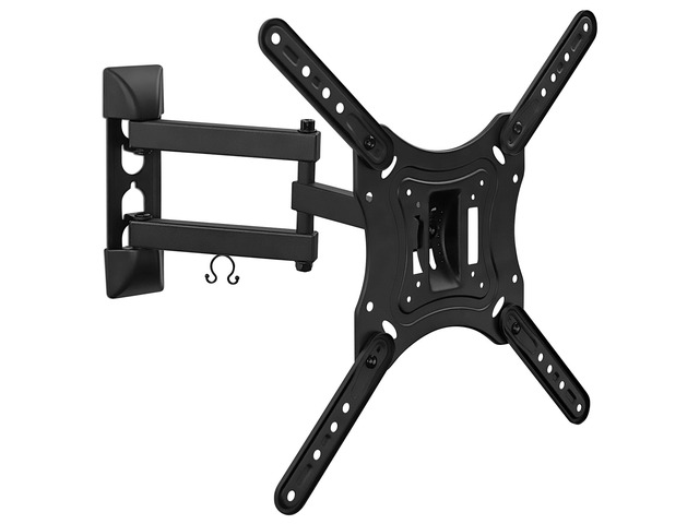 Full Motion Articulating TV Wall Mount for 2355 Inch LED LCD OLED Flat Screen TVs Tilt & Swivel Arm Extends 15.6 VESA 75x75 to 400x400 66 lb...